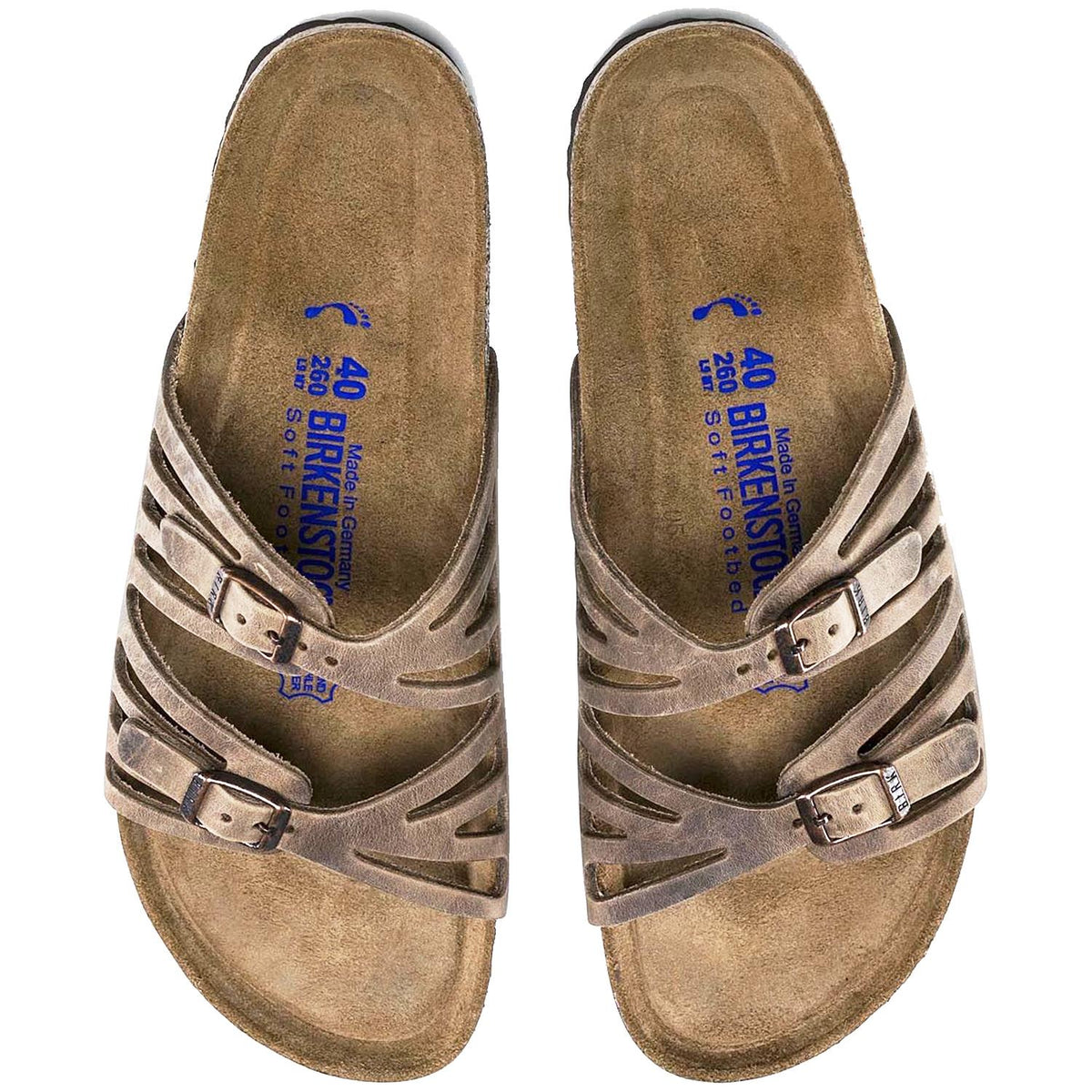 Birkenstock Granada Soft Footbed Sandals | Birkenstock Tobacco Oiled Leather  – Footwear etc.