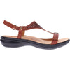 Womens Revere Women's Revere Santa Fe Cognac Leather Cognac Leather