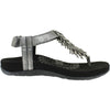 Womens Aetrex Women's Aetrex Portia Black (Pewter) Synthetic Black (Pewter) Synthetic