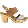 Womens Rockport Women's Rockport Vivianne 2 Part Tan Multi Leather Tan Multi Leather