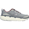 Mens Skechers Men's Skechers Max Cushioning Premier Grey/Red Mesh Grey/Red Mesh