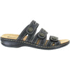 Womens Clarks Women's Clarks Leisa Lakia Black Leather Black Leather