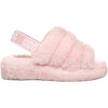 Womens Ugg Women's UGG Fluff Yeah Slide Seashell Pink Sheepskin Seashell Pink Sheepskin