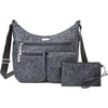 Womens Baggallini Baggallini Everywhere Bagg Midnight Blossom Nylon Midnight Blossom Nylon