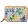 Womens Anuschka Women's Anuschka Credit And Business Card Holder Japanese Garden Leather Japanese Garden Leather