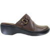 Womens Clarks Women's Clarks Delana Misty Dark Brown Leather Dark Brown Leather
