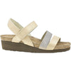 Womens Naot Women's Naot Krista Champagne/Beige Leather w/Silver Rivets Champagne/Beige Leather w/Silver Rivets