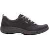 Womens Aravon Women's Aravon Rev Stridarc Waterproof Lace Up Black Nubuck Black Nubuck