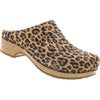Womens Dansko Women's Dansko Brenda Leopard Suede Leopard Suede