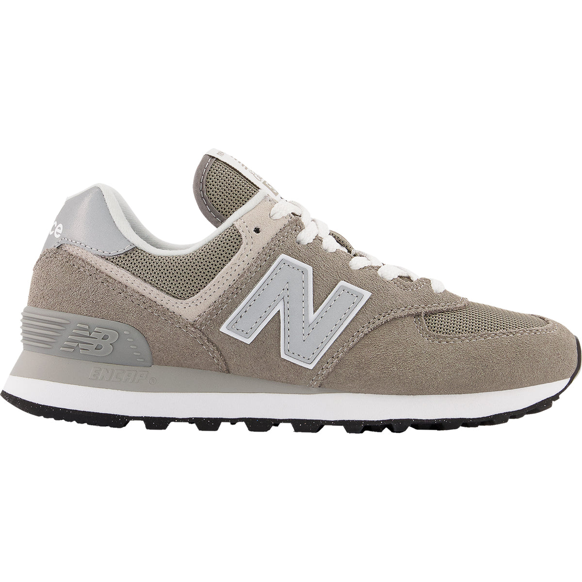 Women's New Balance WL574EVG Grey/White Suede – Footwear etc.