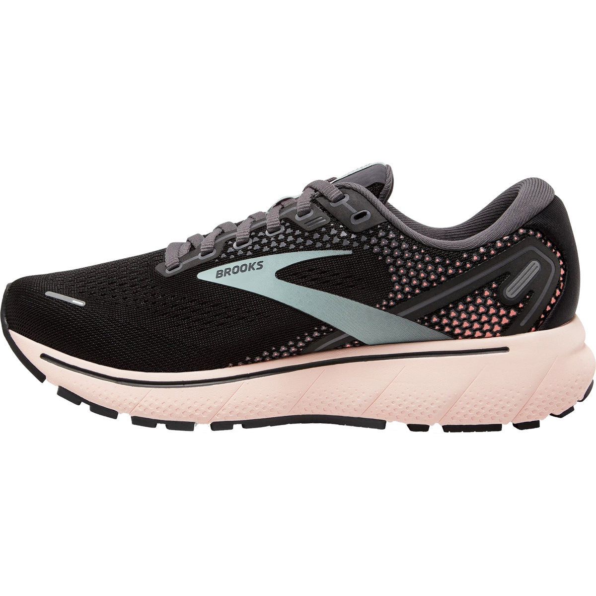 Brooks pink cheap and black