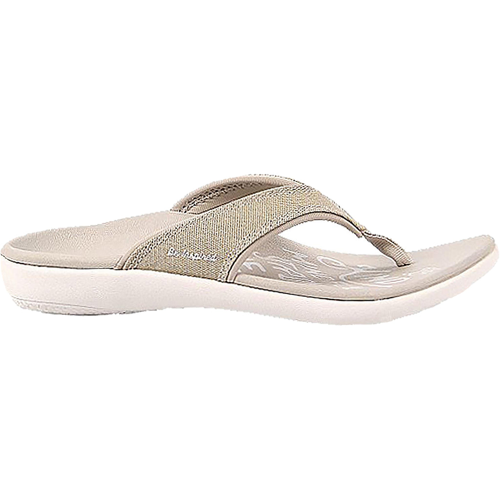 Womens Spenco Women's Spenco Yumi Inspire Taupe Synthetic Taupe Synthetic