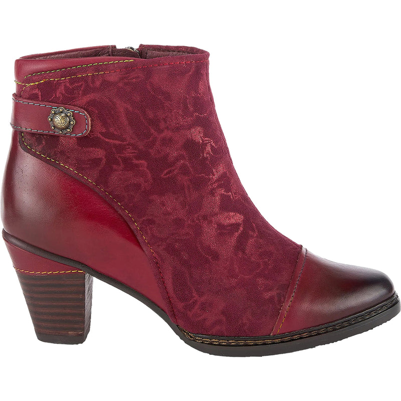 Women's L'Artiste by Spring Step Socute Bordeaux Leather/Suede