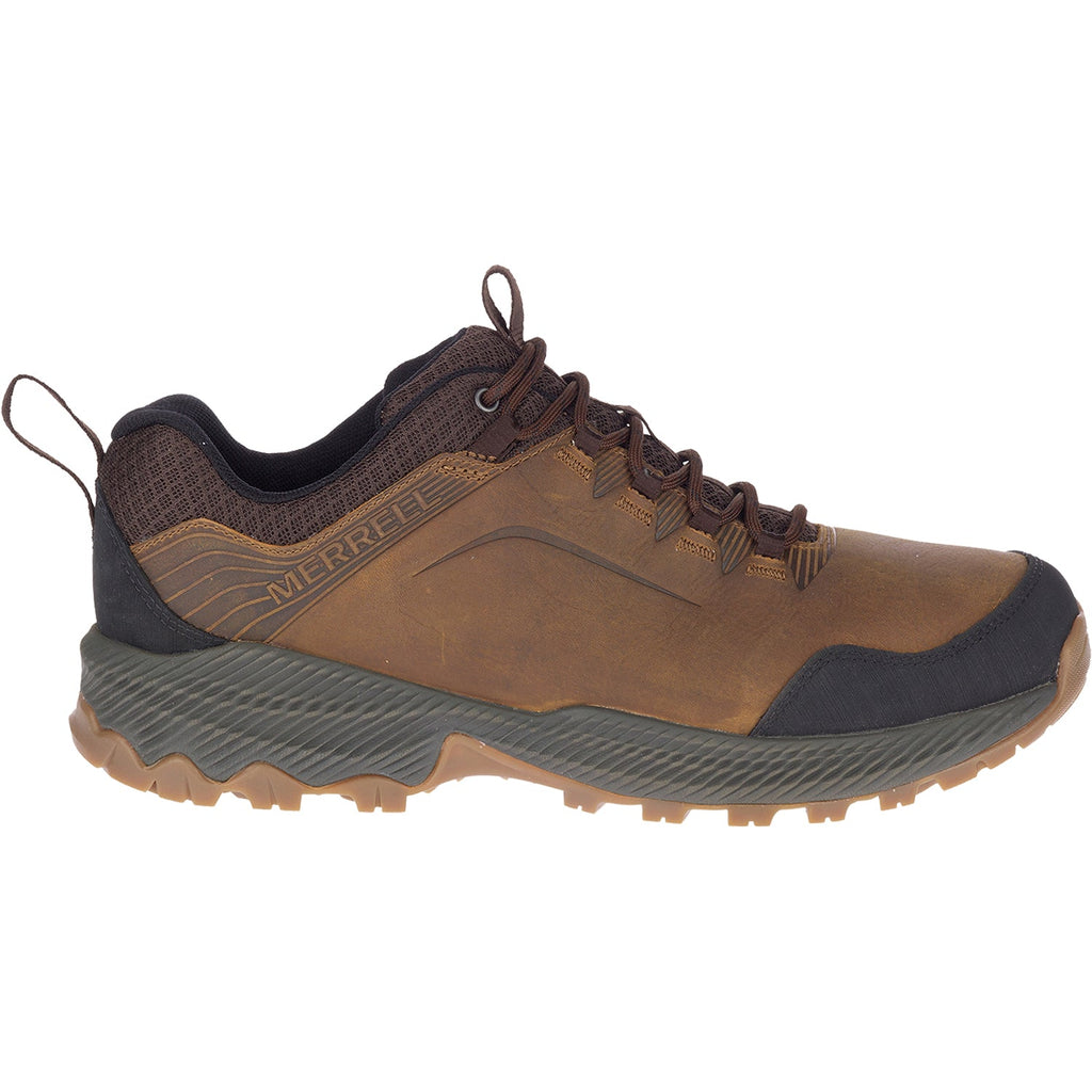 Mens Merrell Men's Merrell Forestbound Tan Leather Tan Leather
