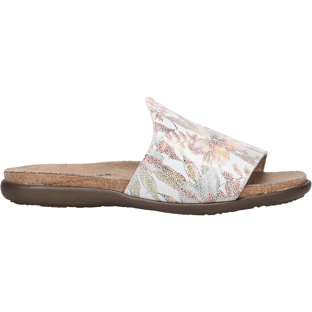 Womens Naot Women's Naot Skylar Floral Leather Floral Leather