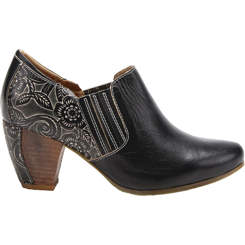 Women's L'Artiste by Spring Step Leatha Black Leather