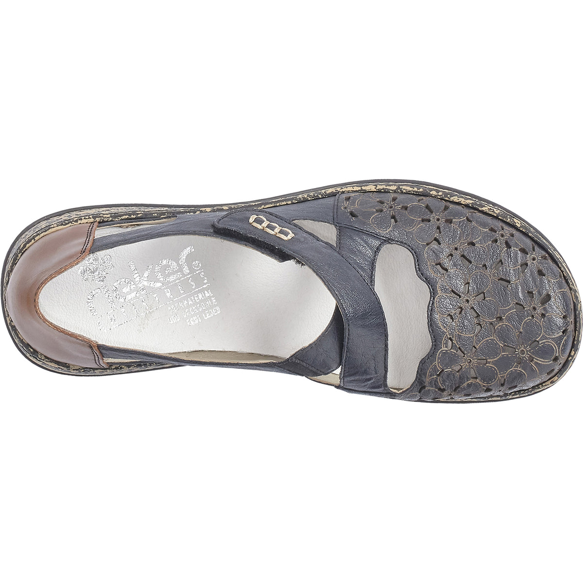 Rieker 463H4-14 | Women's Slip-On Shoes | Footwear etc.