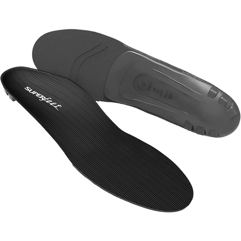 Unisex Superfeet All-Purpose Support Low Arch Black Insoles