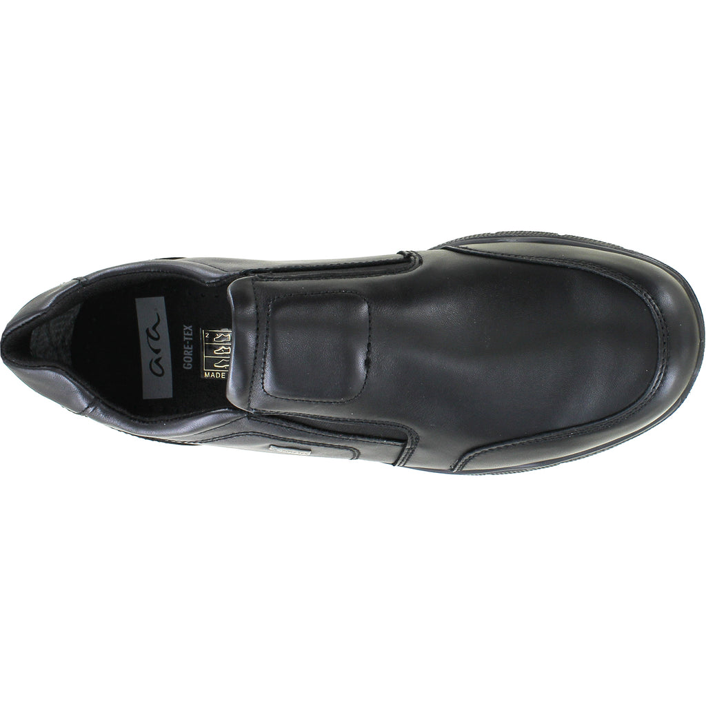 Mens Ara shoes Men's Ara Barry Black Leather Black Leather