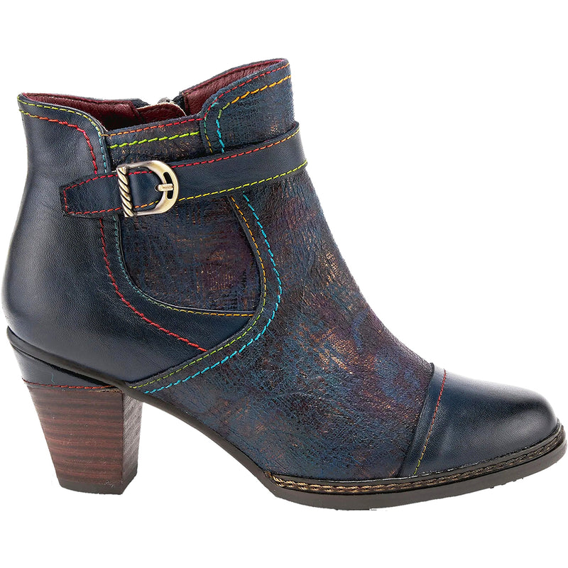 Women's L'Artiste by Spring Step Captivate Navy Multi Leather