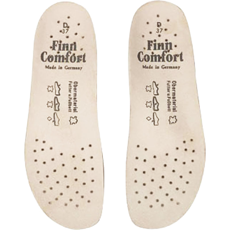 Women's Finn Comfort #8541 Classic Comfort Wedge Perforated Insoles