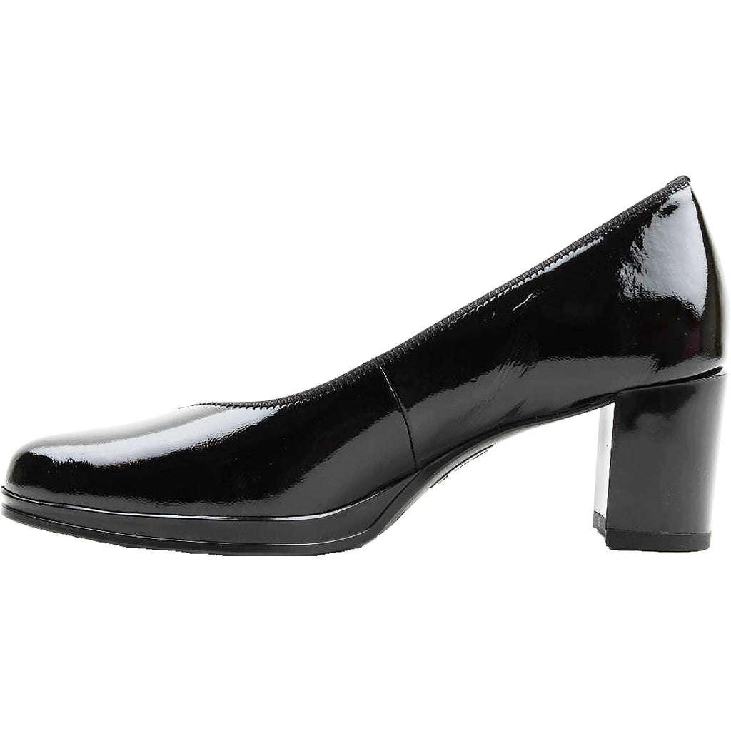 Womens Ara shoes Women's Ara Concord Black Suede/Patent Black Suede/Patent