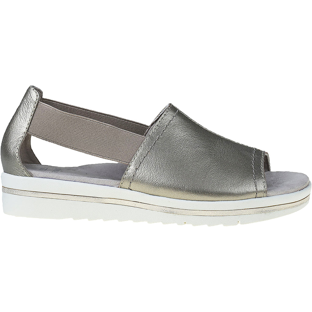 Womens Earth Women's Earth Connie Platinum Leather Platinum Leather