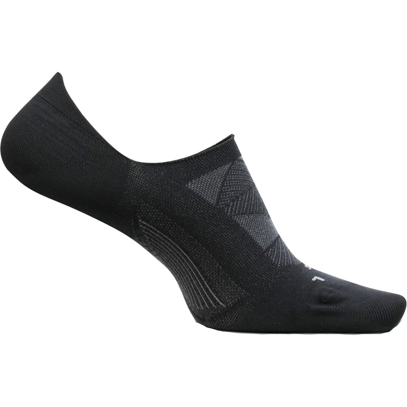 Unisex Feetures Elite Ultra Light Invisible Socks Black