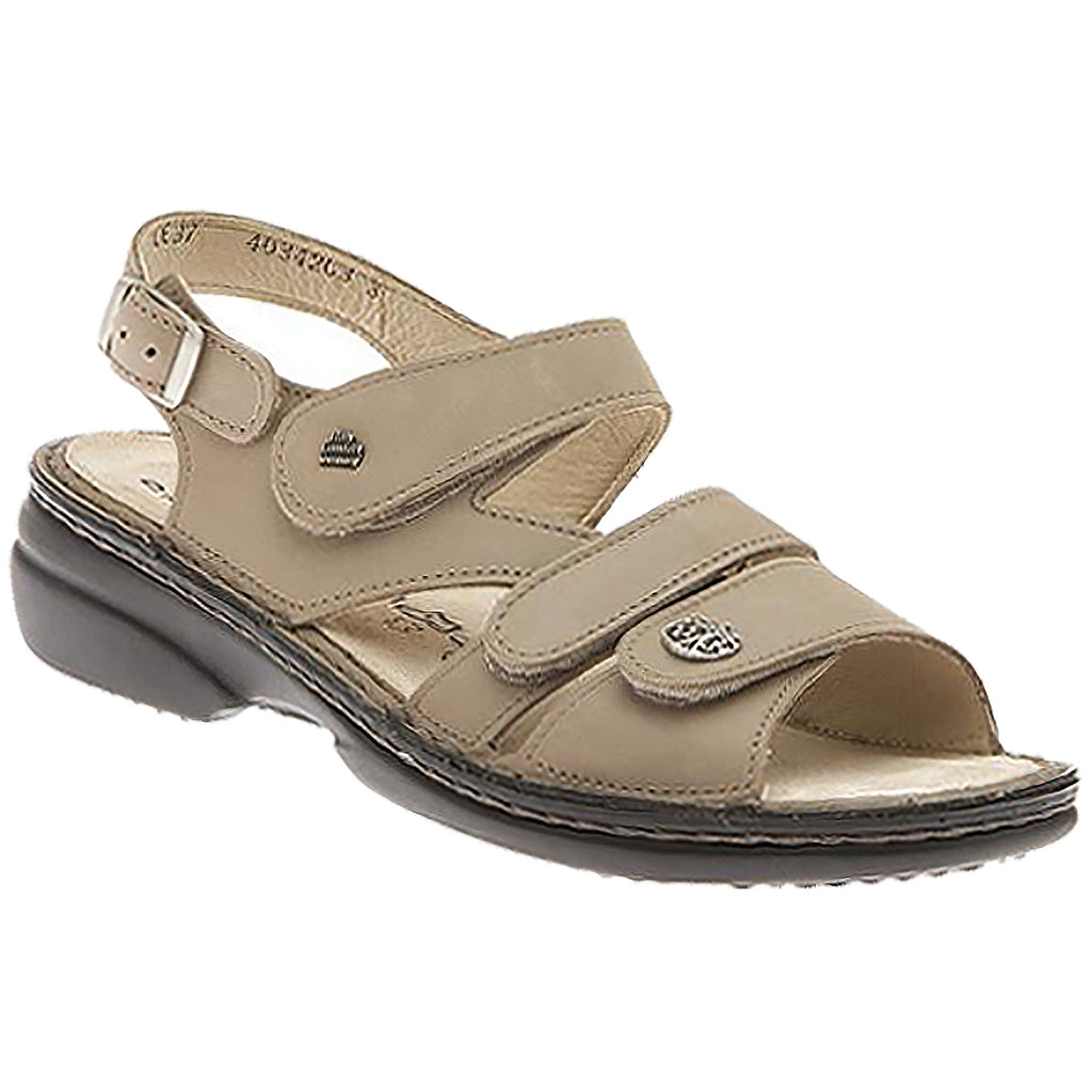 Womens Finn comfort Women's Finn Comfort Gomera Soft Taupe Equipe Leather Taupe Equipe Leather