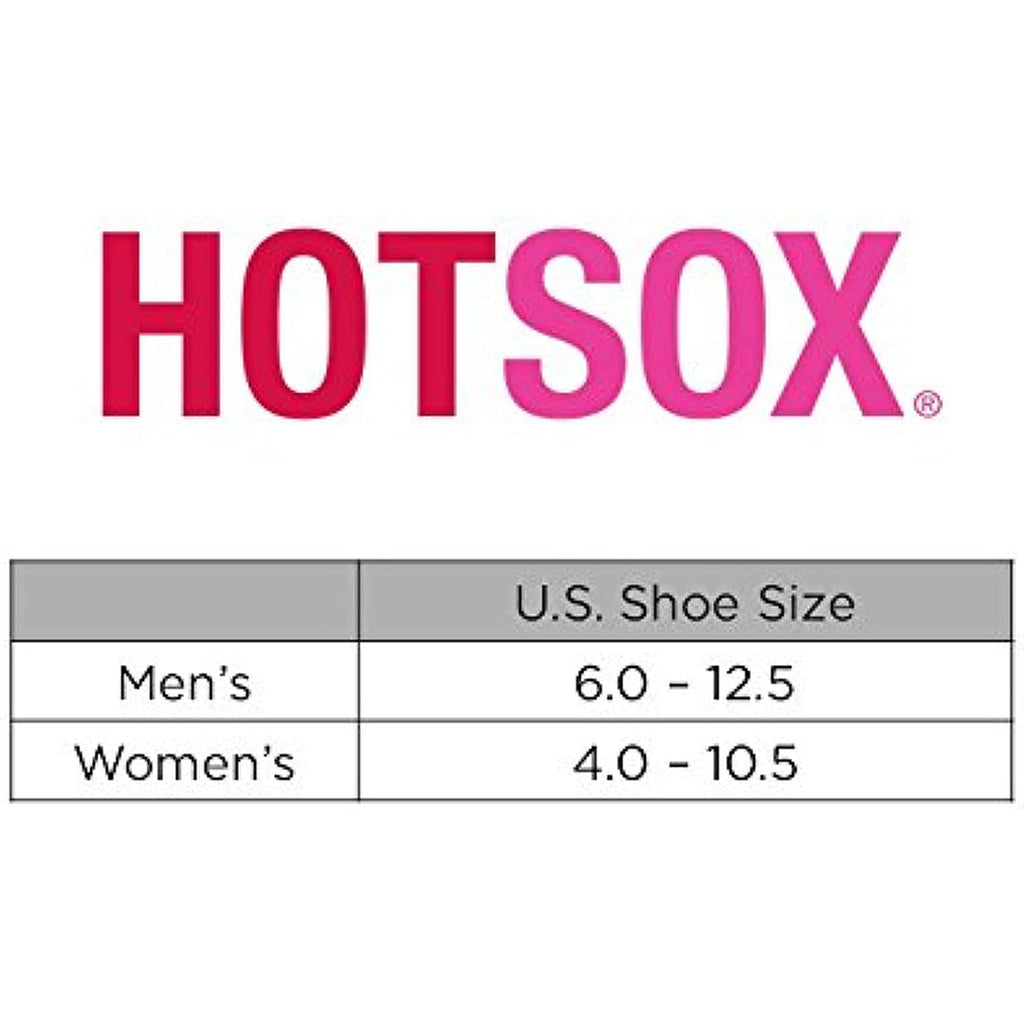 Womens Hot sox Women's Hot Sox Footliner 6 Pair Pack Black Black