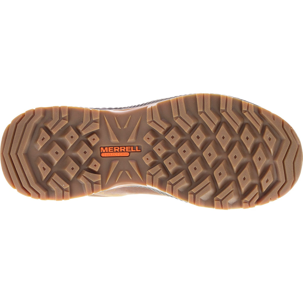 Mens Merrell Men's Merrell Forestbound Tan Leather Tan Leather