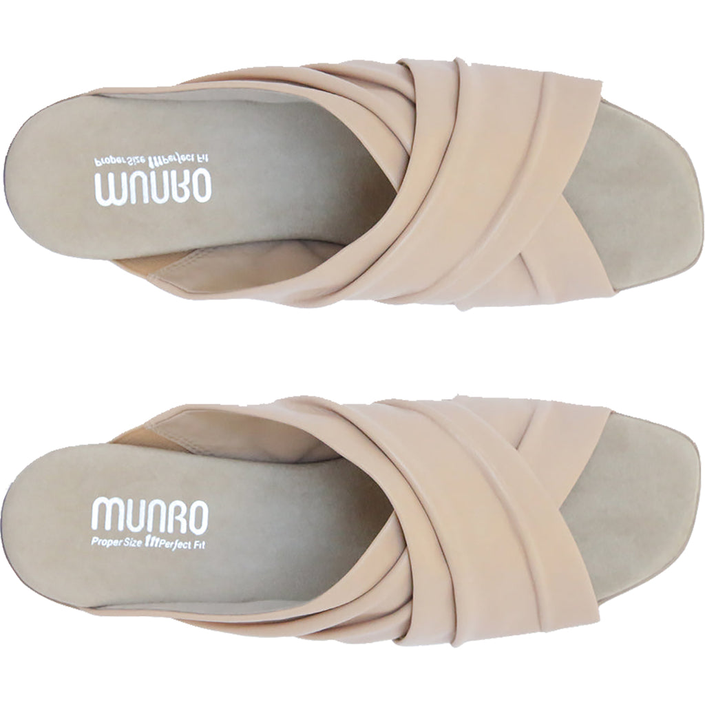 Womens Munro Women's Munro Lee Natural Leather Natural Leather