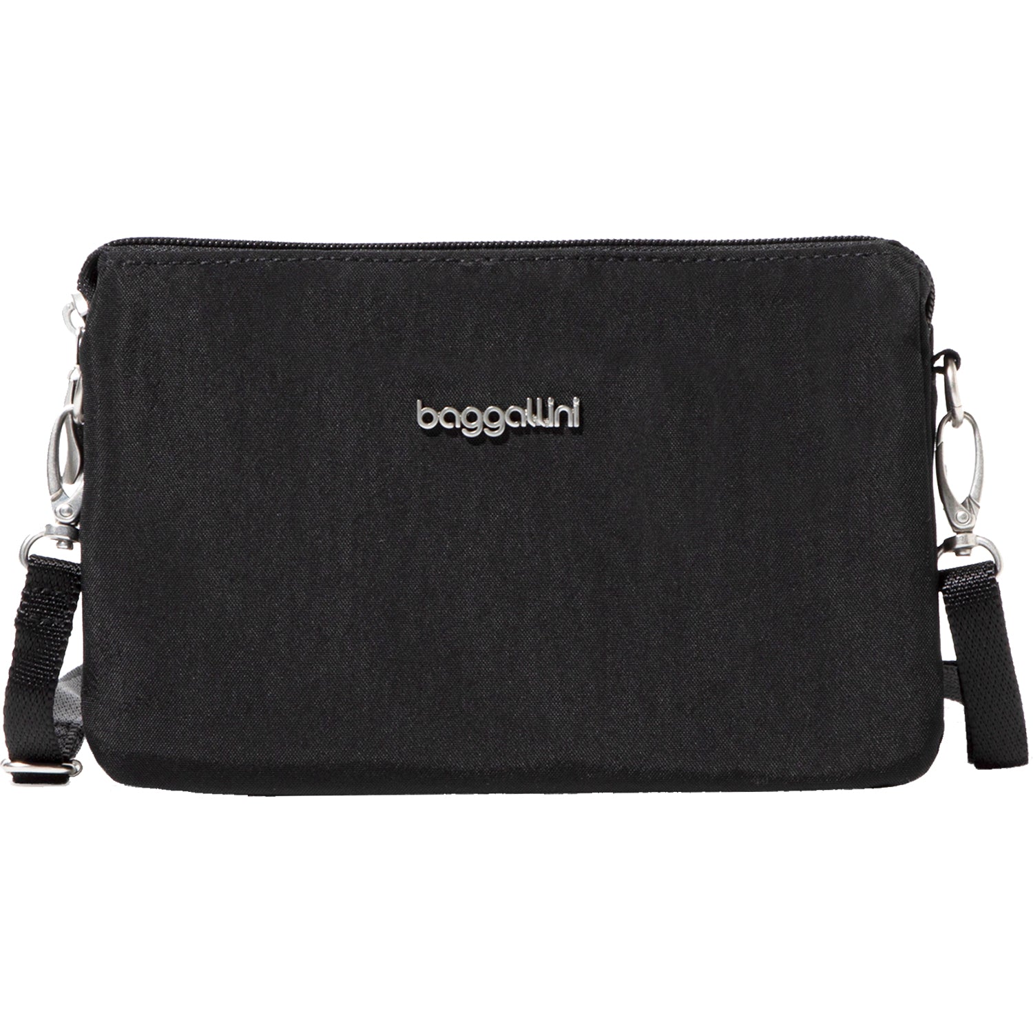 Womens Baggallini Baggallini The Only Mini Bag Black Nylon Black Nylon