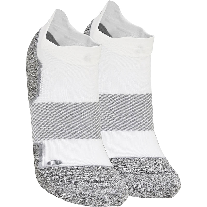 Unisex OS1st AC4 Active Comfort No Show White Socks