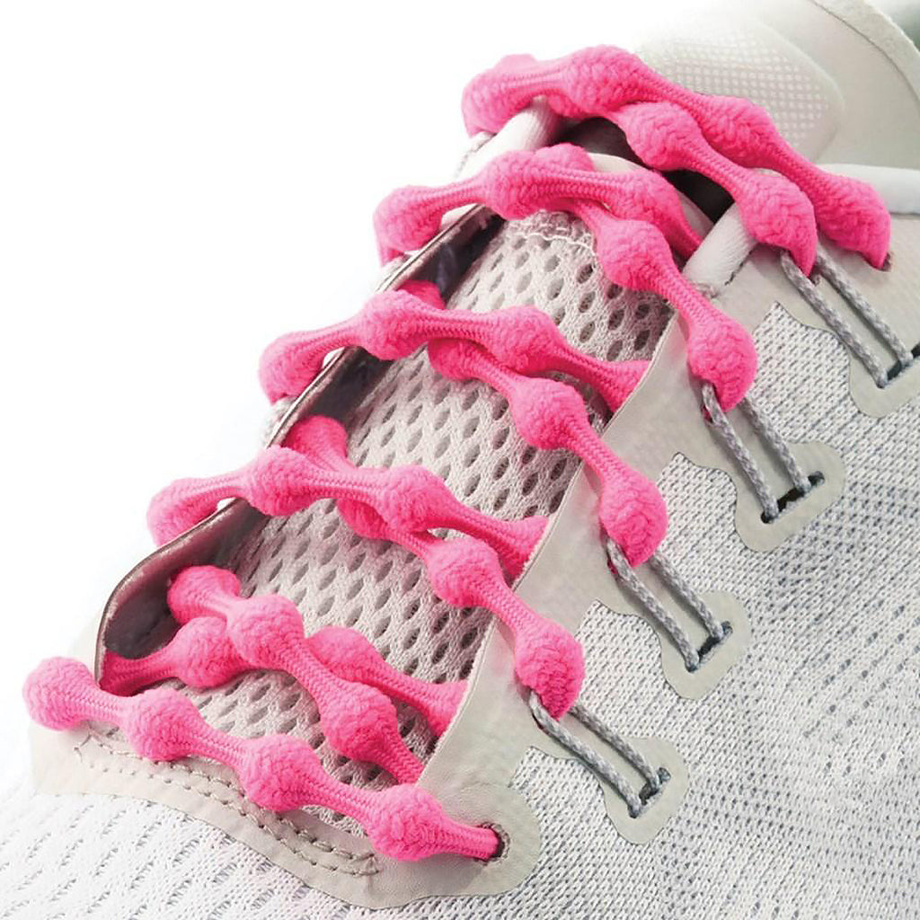 Unisex Caterpy Unisex Caterpy Run Performance Elastic No Tie Shoelaces Flamingo Pink Flamingo Pink