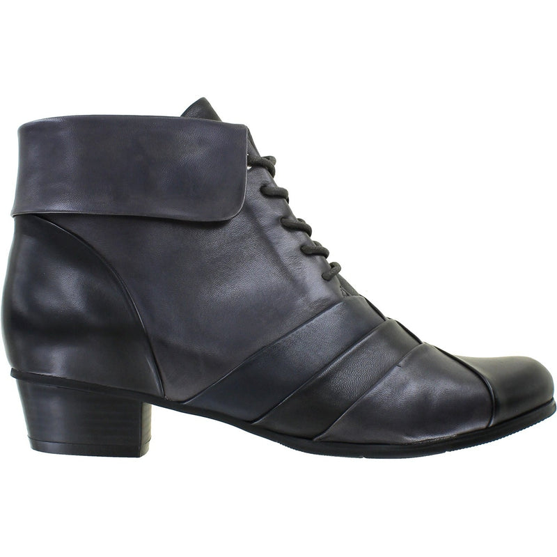 Women's Regarde Le Ciel Stefany-374 Black/Muddy/Navy Glove Leather