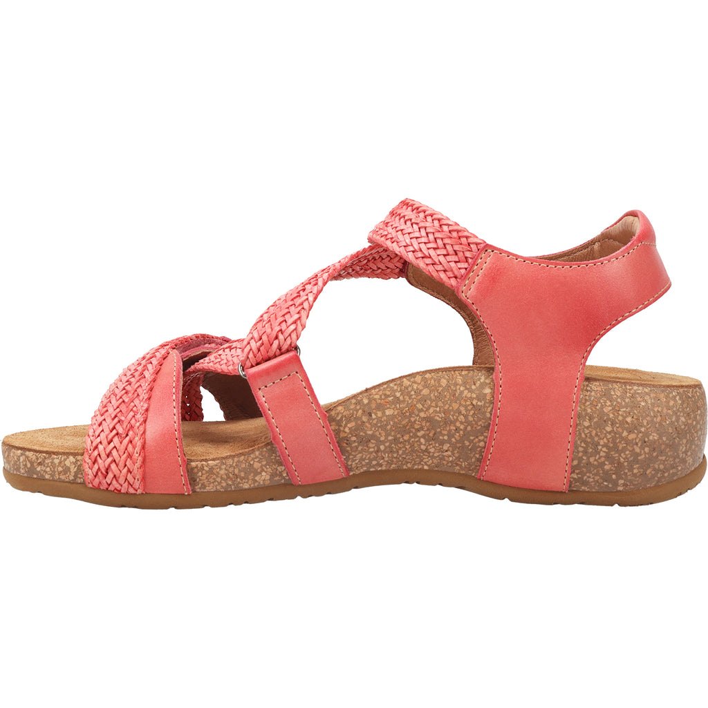 Womens Taos Women's Taos Trulie Coral Leather Coral Leather