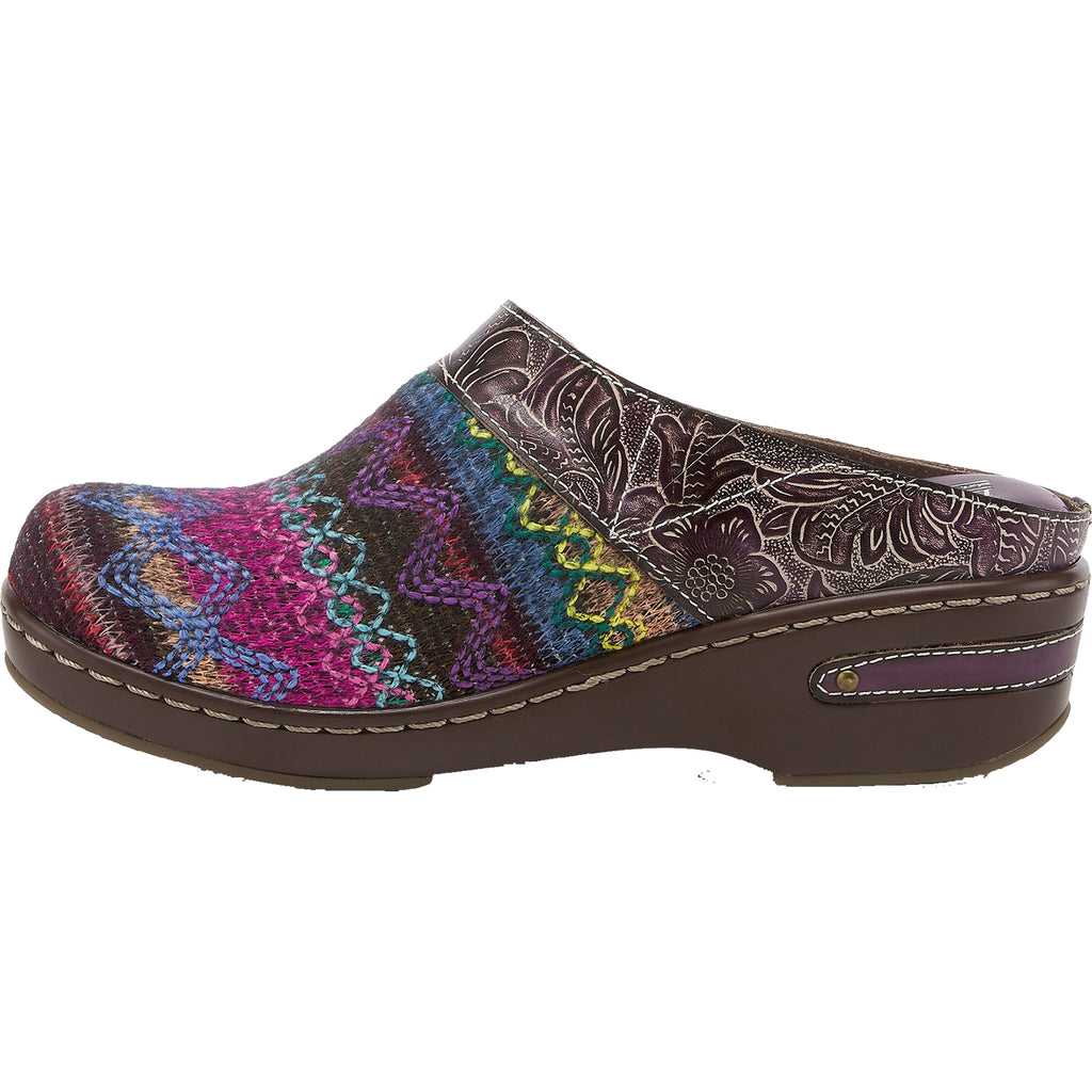 Womens L'artiste by spring step Women's L'Artiste by Spring Step Zigino Purple Multi Leather Purple Multi Leather