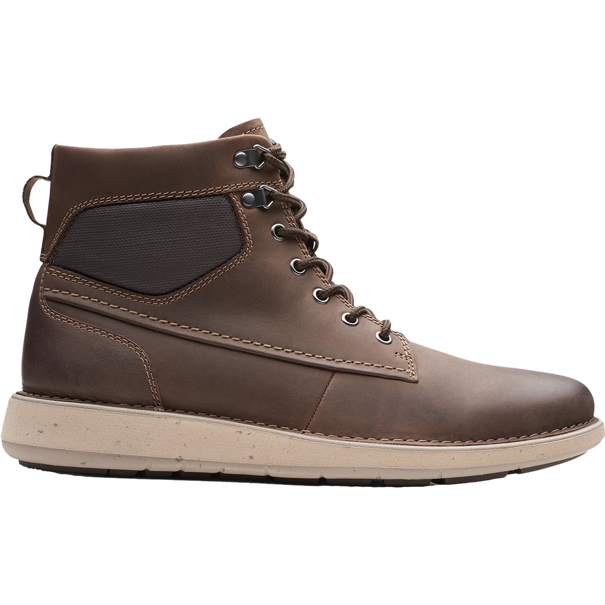 Men's Clarks Un Larvik Peak Brown Leather – Footwear etc.