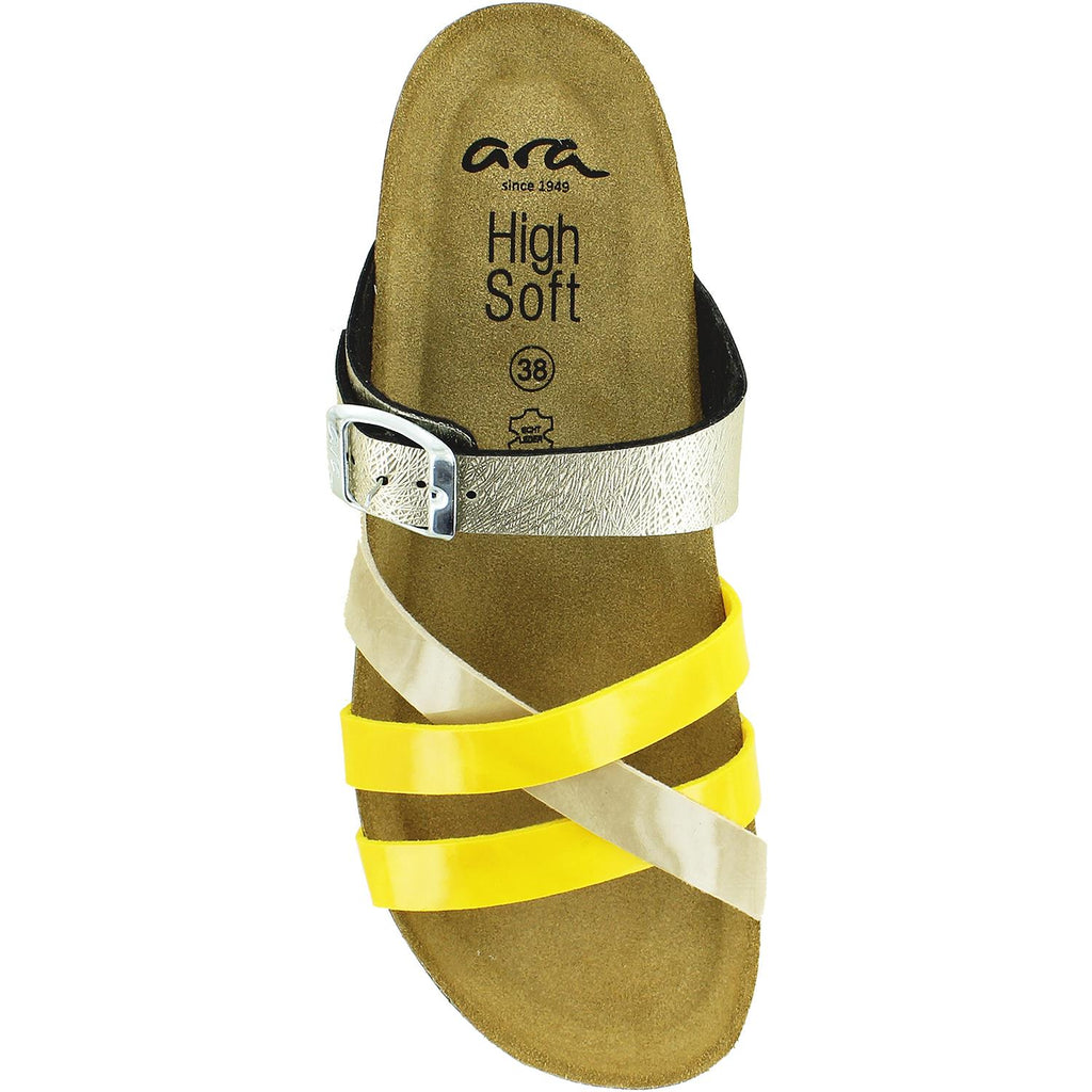 Womens Ara shoes Women's Ara Shoes Beth Sun Camel/Platinum Synthetic Sun Camel/Platinum Synthetic