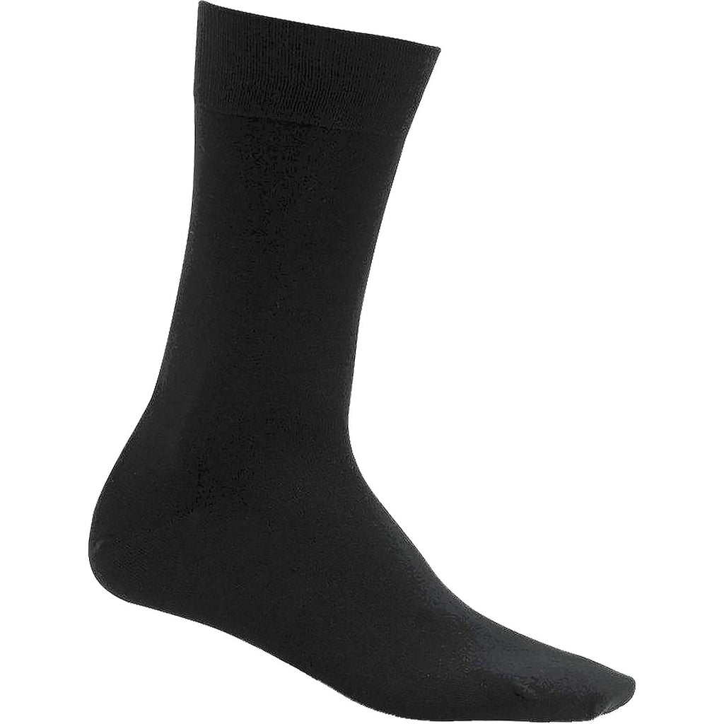 Mens Marcmarcs Men's Marcmarcs 91900 Cotton Soft Socks 2 Pair Pack Black Black