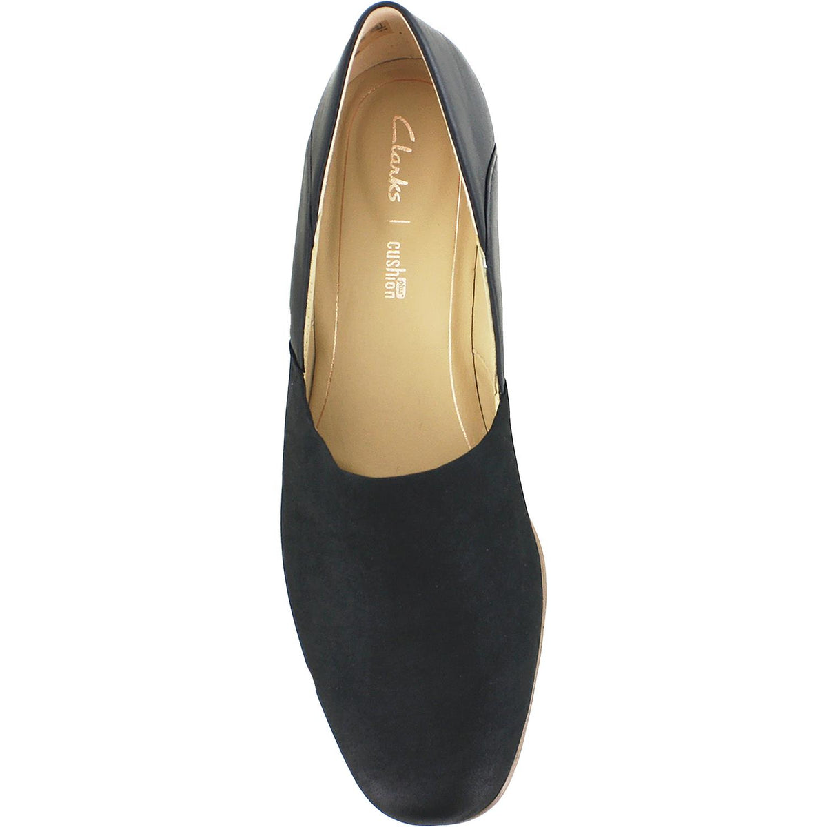 Women's Clarks Pure Tone Black Combi Leather/Nubuck – Footwear etc.