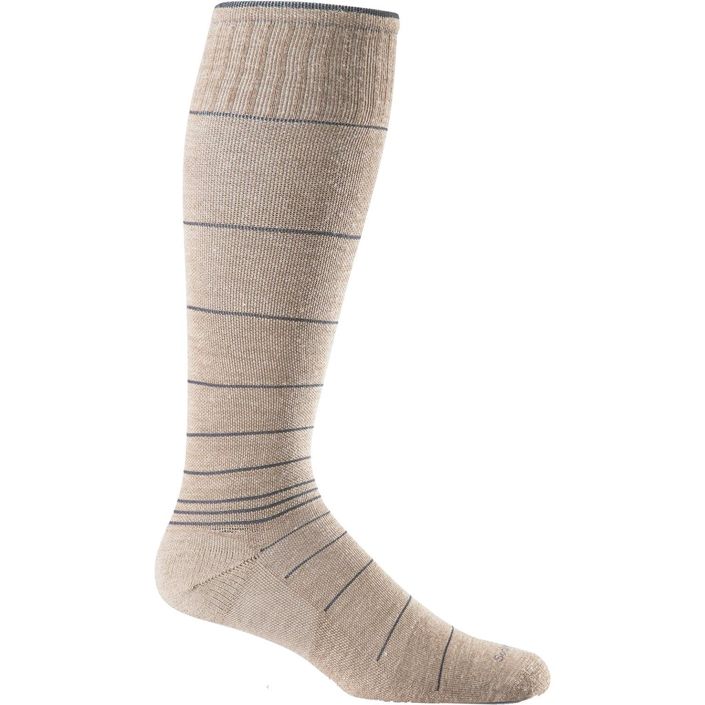 Mens Sockwell Men's Sockwell Circulator Knee High Socks 15-20 mmHg Khaki Khaki