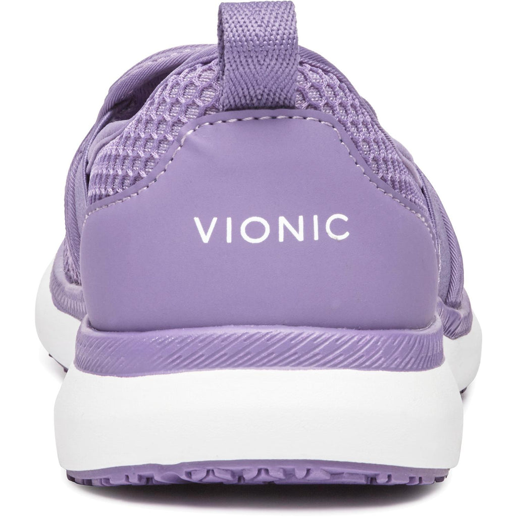 Womens Vionic Women's Vionic Julianna Pro Slip Resistant Dusty Purple Mesh Dusty Purple Mesh