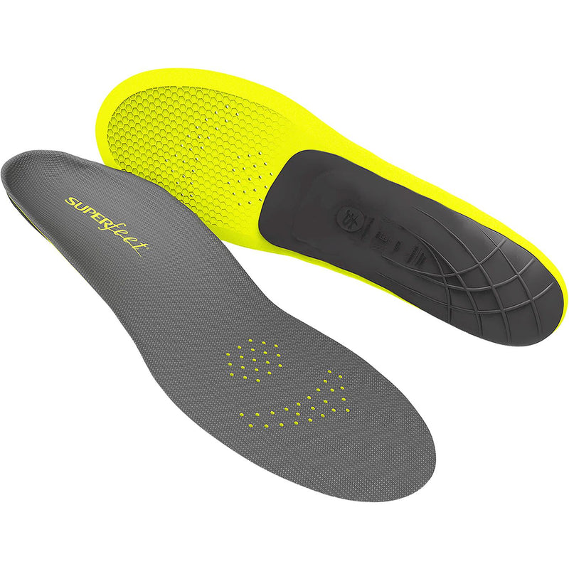 Unisex Superfeet Run Support Low Arch Carbon Insoles