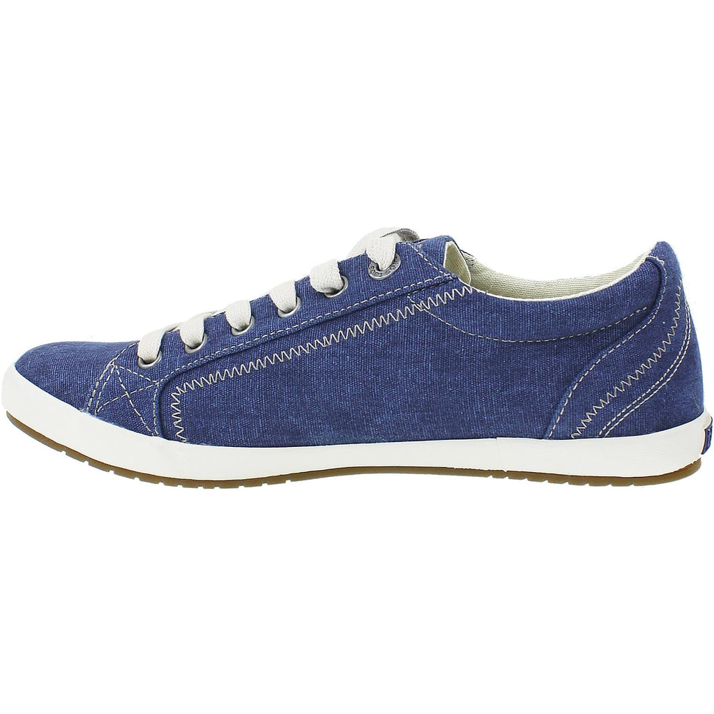 Womens Taos Women's Taos Star Blue Washed Canvas Blue Washed Canvas