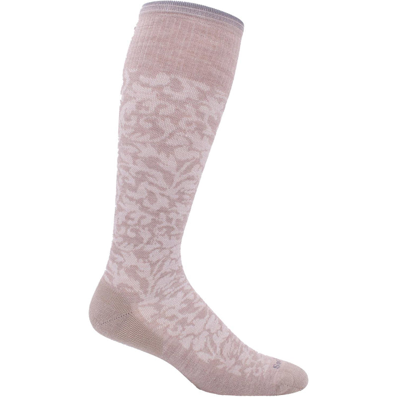 Women's Sockwell Damask Knee High Socks 15-20 mmHg Buff