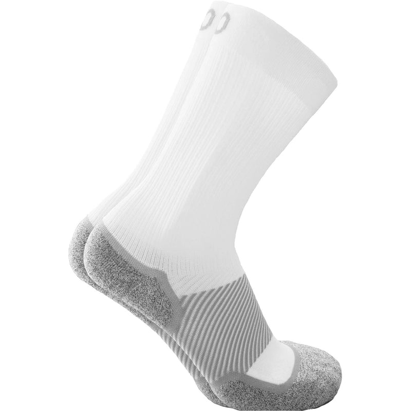 Unisex OS1st WP4 Wellness Performance Crew Socks White