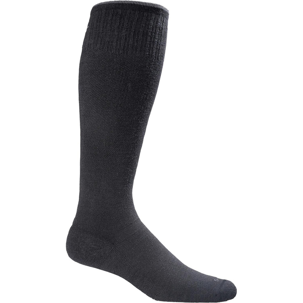 Womens Sockwell Women's Sockwell Full Floral Knee High Socks 15-20 mmHg Black Solid Black Solid