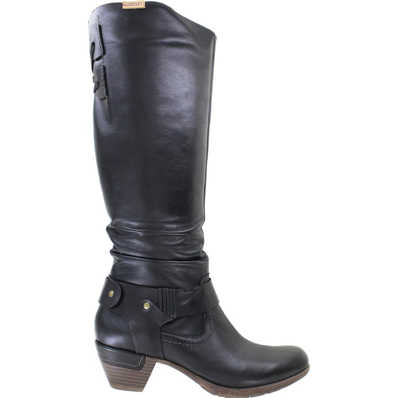 Women's Pikolinos Rotterdam 902-9641 Black Leather